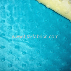 New Design Minky Dot Super Soft Fabric