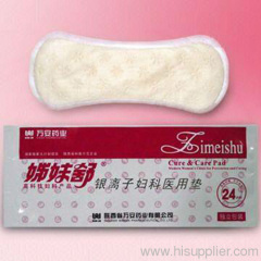 feminine silver ion cure and care pad