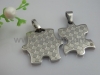 Exported Couple Stainless Steel Necklace Pendant Jewelry