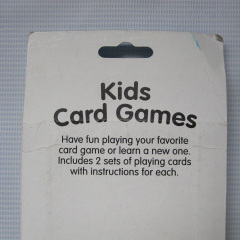 2 sets kids card games
