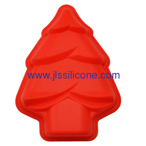 Mini Christmas tree silicone muffin cake bake pan