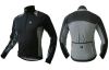 Black Grey Sublimated Cycling Wear Thermal Race Winter Bicycle Jacket