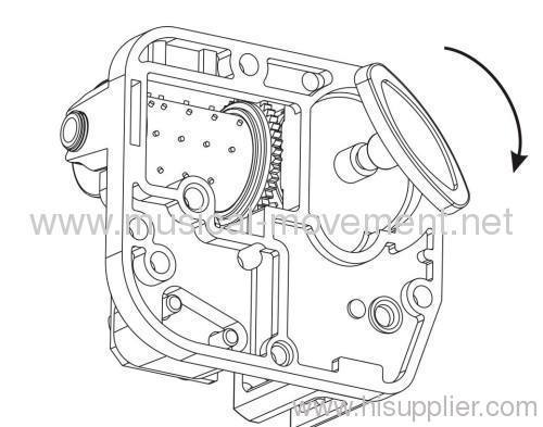 18 NOTE WIND UP MUSIC BOX MECHANISM