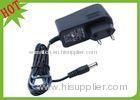 PC Materail AC / DC Wall Mounting Adapter 12V 1.25A 15W Output