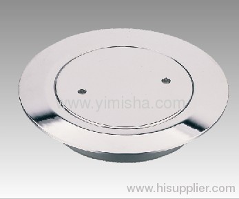 Circular Brass Chrome Plated Floor Drain With Clean Out