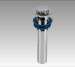 Brass pop-up chrome plated basin drain