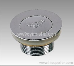 YIMISHA Big Brass pop-up Chrome Plated Waste Drain