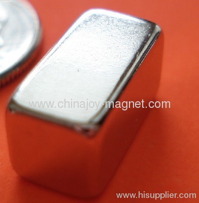 Rare Earth Magnets 1/2 in x 1/4 in x 1/4 in Neodymium Block NdFeB N42