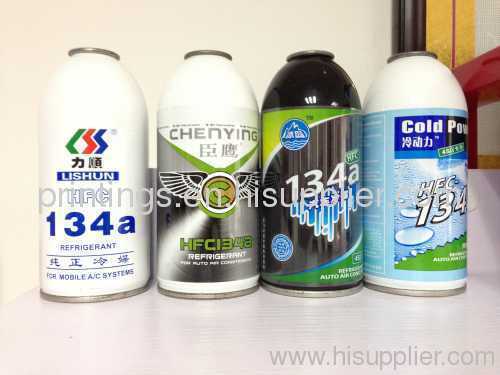 Aluminum Refrigerant Can Hot Stamping Foil