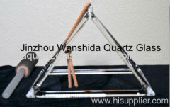 High quality quartz crystal singing pyramid