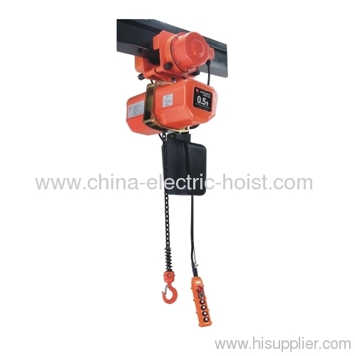 electric chain hoist with electric trolley