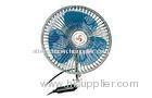 DC 12V Oscillating Car Fan 8 Inch , Metal + Plastic for vehicles