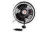 6 Inches Oscillating Car Fan DC 12V , Metal + Plastic