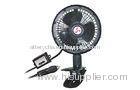 6 Inches Oscillating Car Fan Plastic With Led for Vehicle / Boat