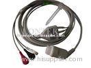 Universal One-piece 5 Leads ECG Patient Cable Monitor Wires Compatible Philips