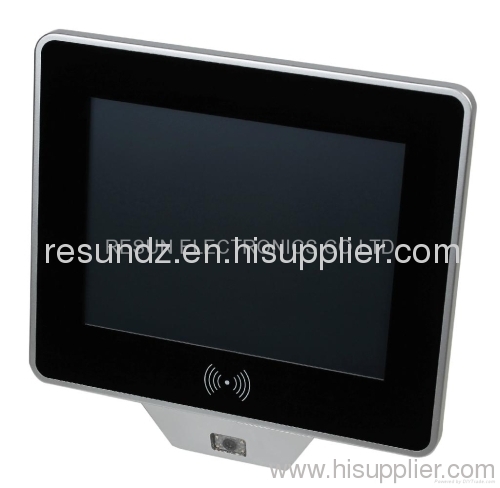 Fanless Touch Screen Panel PC with Barcode scanner and RFID reader