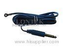 Disposable Neutral Electrode , Electro-pencil Circuit Electrode Cable with Hi-Fi Plug