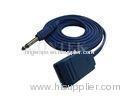 Reusable High-frequency Neutral Electrode Cable 3m 6.35 Mono Male Plug