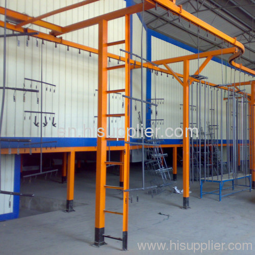 automatic paint coating drying oven