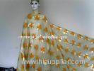 Ladies 51"/ 52" Organza Lace Fabric With Round Flat Sequins