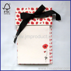 100 sheets ribbon note pad