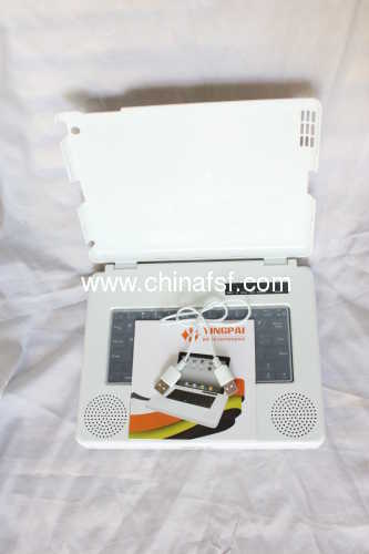 Tablet pc ipad table support with keyboard speaker and charging