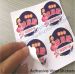 Full Color Printing Adhesive PVC/PET Stickers