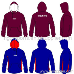 Full Front Zipper Unisex Children 4 - 16 Embroidery Printing Custom Hooded Sweatshirts