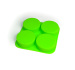 Round shaped bakeware green silicone cake baking pan