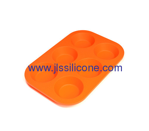 Round shaped bakeware silicone cake baking tray or soap mould