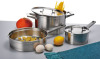 100% safe stainless steel cookware set 5 pieces set