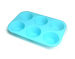 Silicone cake baking tray or soap molds