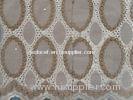 51"/ 52" Stretch Nigerian Lace Fabrics , 100% Indian Cotton