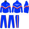 Blue / White / Red Polyester Unisex Children 4 - 16 Tracksuits Sportswear Full Jacket Zip