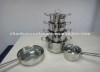 6 pcs cookware set stainless steel kitchenware