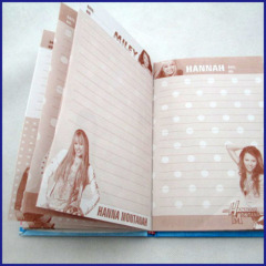 hardcover notebook with lock