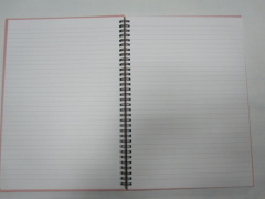 A4 4 subject college ruled hardcover notepad/notebook carton