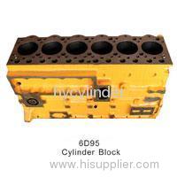 6D95 cylinder block for komatsu engine
