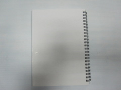 A5 single subject PP cover spiral notebook college ruled