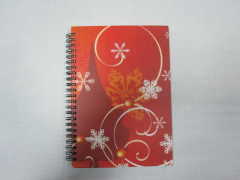A5 single subject hardcover double spiral notebook college ruled