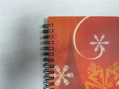 A5 single subject hardcover double spiral notebook college ruled