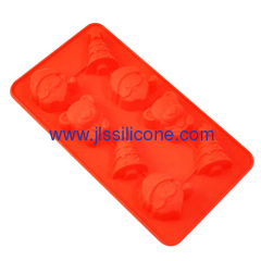 lovely designed silicone chocolate jelly and ice maker mold