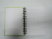 carton A6 3 subject hardcover notepad college ruled