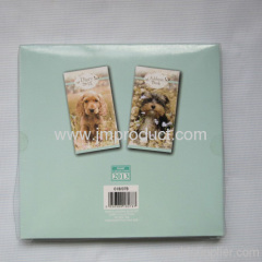 diary & address book gift set with paper box