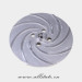 Black high-hardness rubber impeller