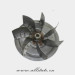 Aluminum impeller for centrifugal fan