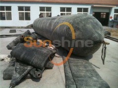 Marine airbags for shipping launching