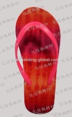 Fashion EVA PVC Slipper Heat Transfer Printing Films