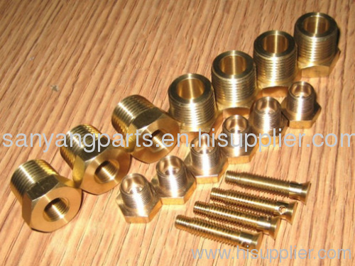brass metal machining parts,