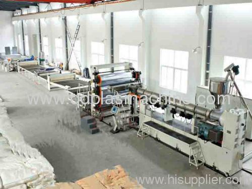 pe board extrusion equipment